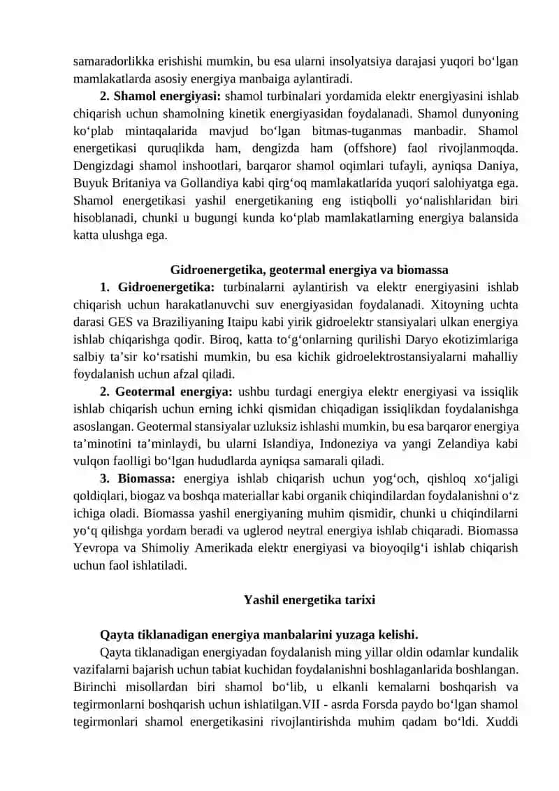 Yashil energetika 3