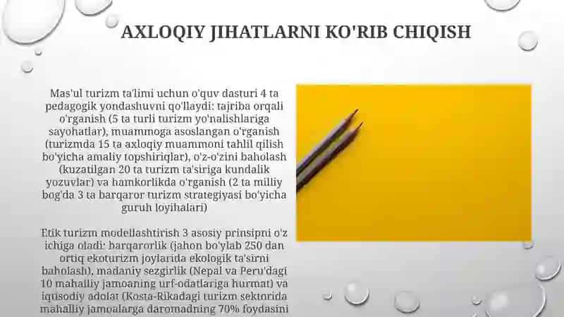 Turizm Ta'limi Modellashtirish va Yondashuvlar 3
