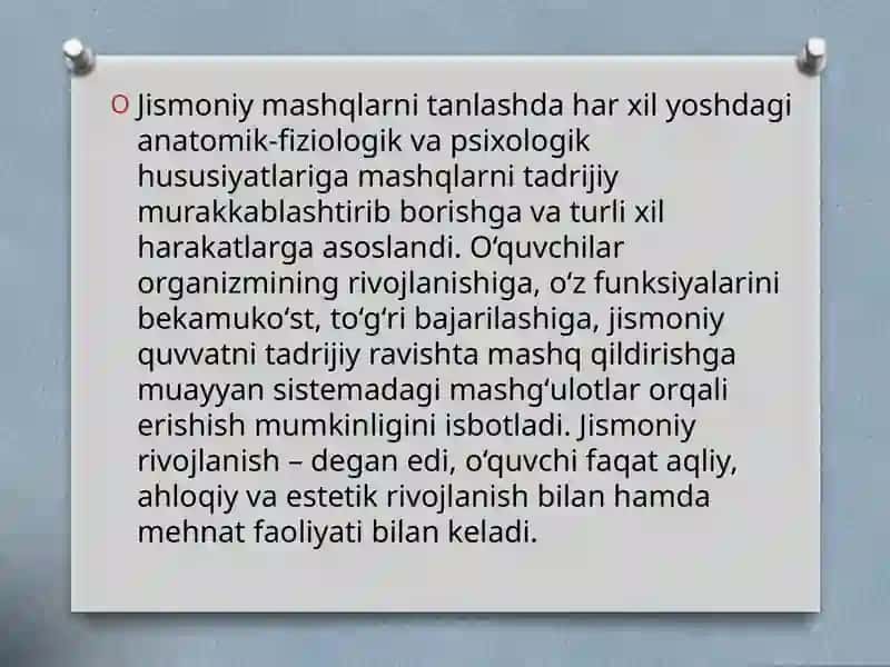 BOSHLANG‘ICHSINF O‘QUVChILARIDA XARAKATLI O‘YINLAR ORQALI JISMONIY TAYYORGARLIGINI OSHIRISH 3