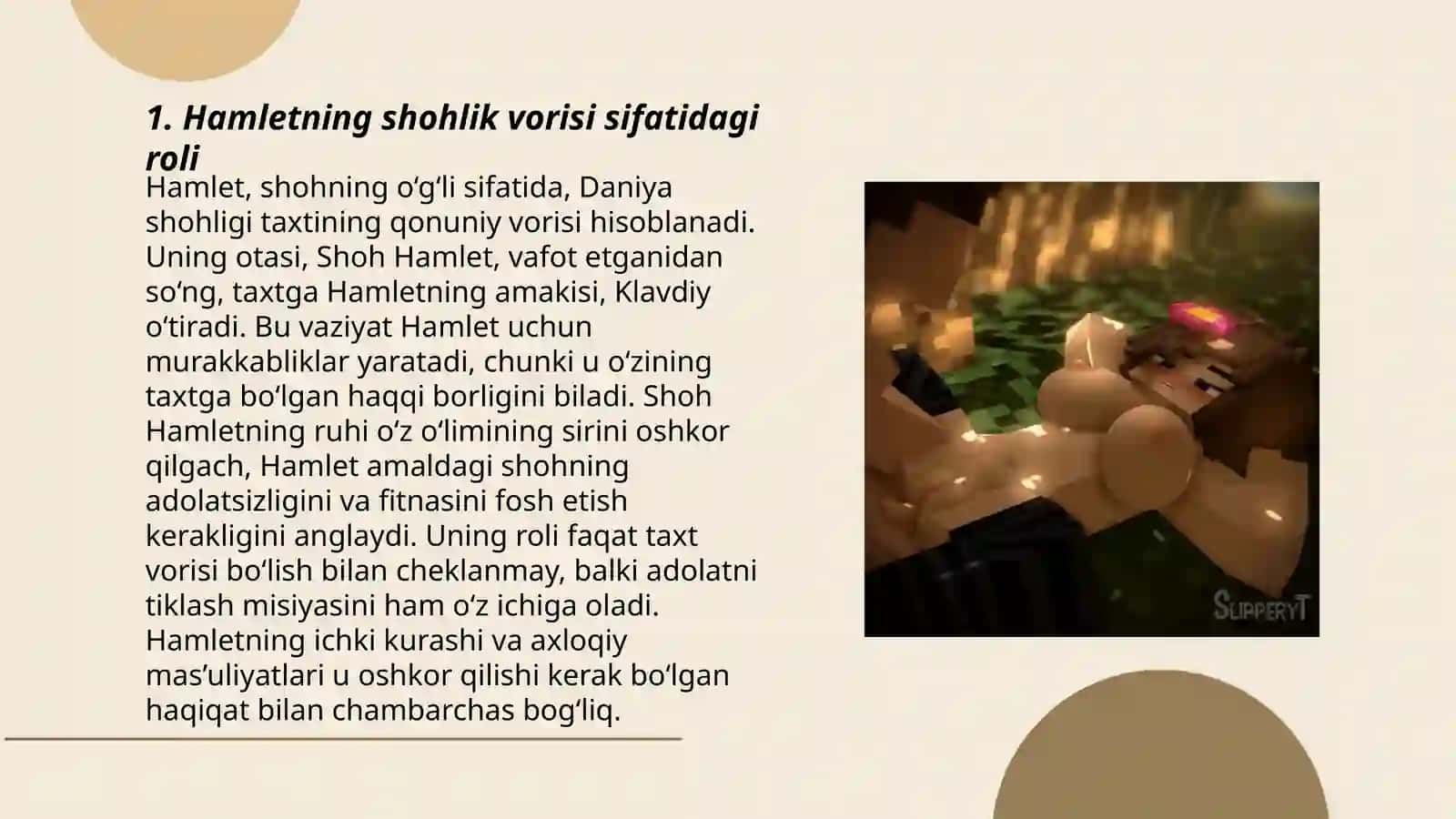 Shekrperning Hamlet dramasi 3