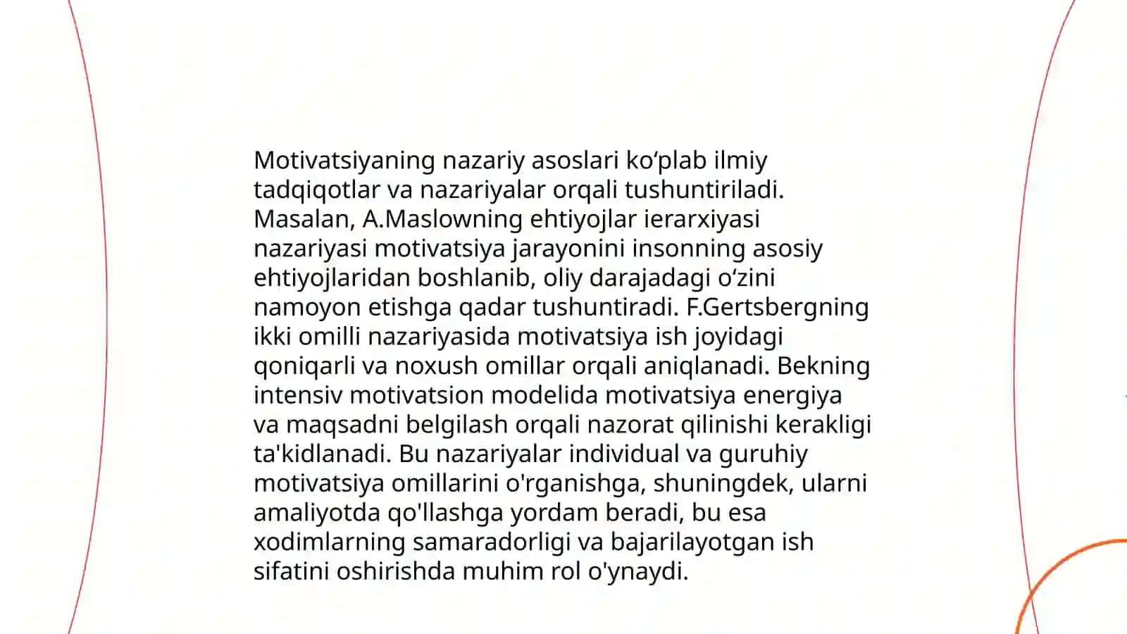 Biznes boshqaruvda hodimlarni motivlashtirish 3