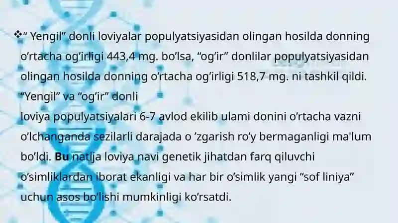 Populyatsion genetika va molekulyar evolyutsiya 3