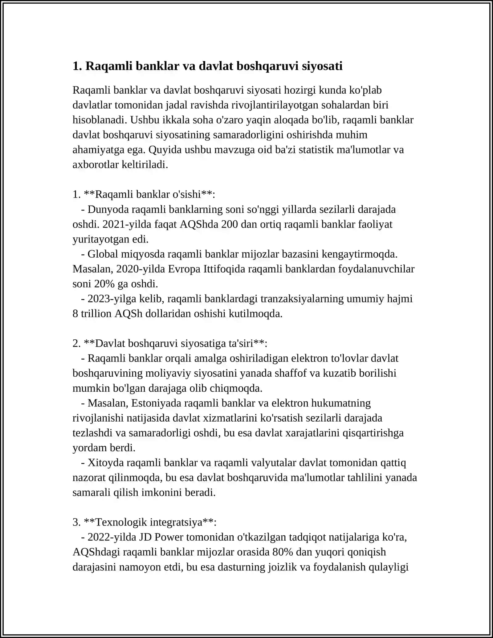 RAQAMLI BANKLARNI BOSHQARISHDA DAVLATNING ROLI 3