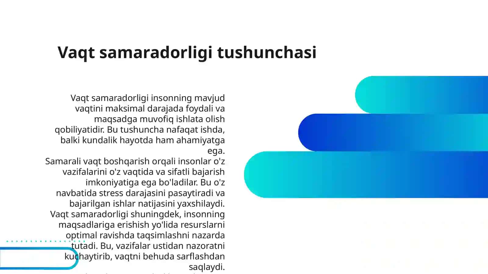 ISH VAQTIDAN SAMARALI FOYDALANISH VA UNING O'ZGARISHIGA TA'SIR ETUVCHI OMILLAR TAHLILI 3