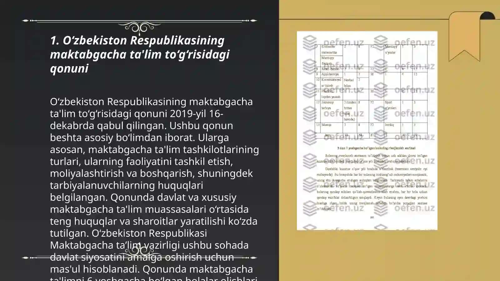 Maktabgacha taʼlim tizimining huquqiy me'yoriy asoslar 3