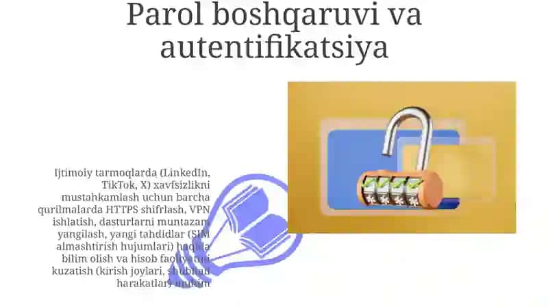 Ijtimoiy tarmoqlarda axborot xavfsizligi 3