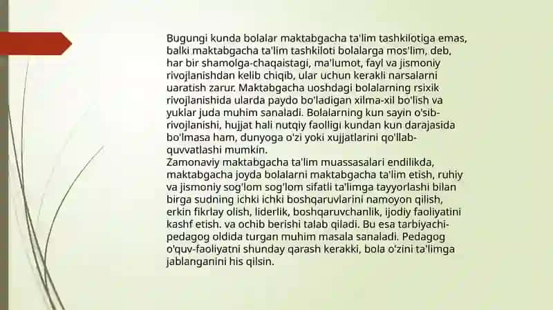 Maktabgacha Ta'lim Menajmenti 3
