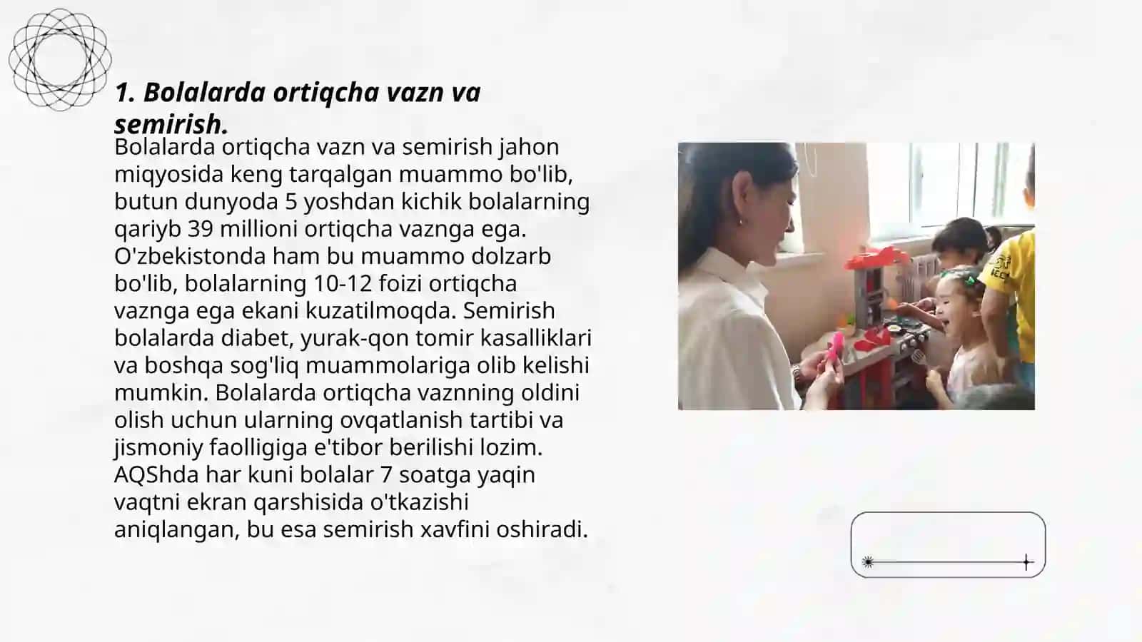 Bolalar salomatligining zamonaviy muammolari 3