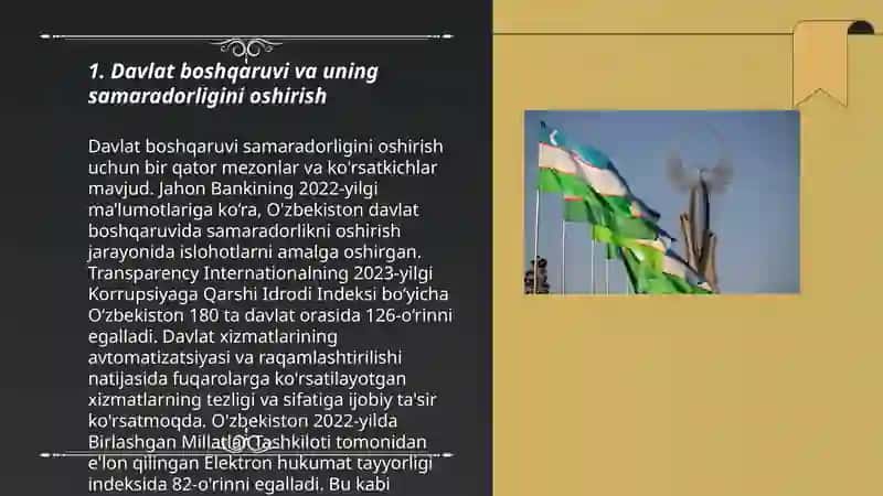 Mustaqillik yillarida davlat boshqaruv tizimida amalga oshirilayotgan islohotlar 3