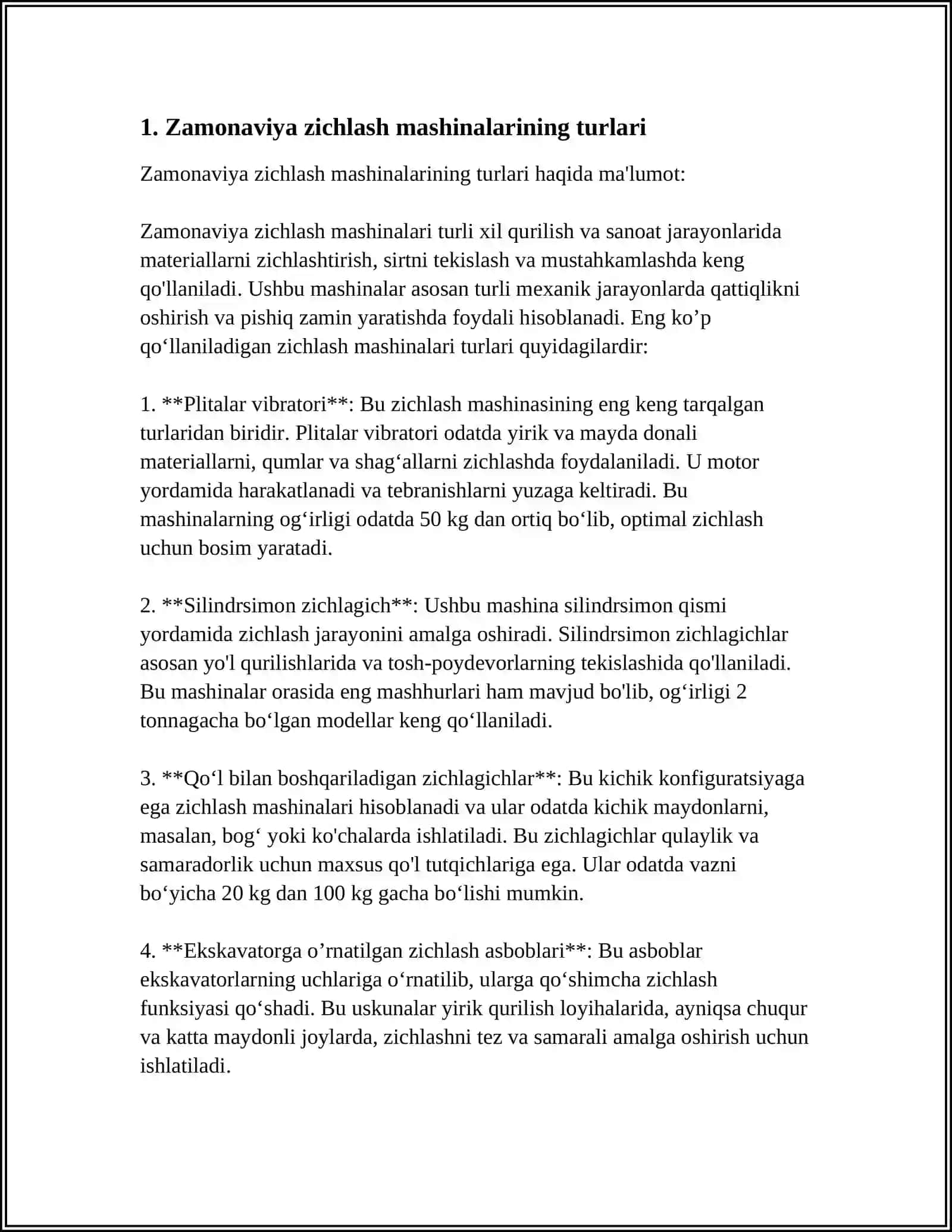 ZAMONAVIY ZICHLASH MASHINALARI VA ULARNING O‘ZIGA XOS XUSUSIYATLARI 3