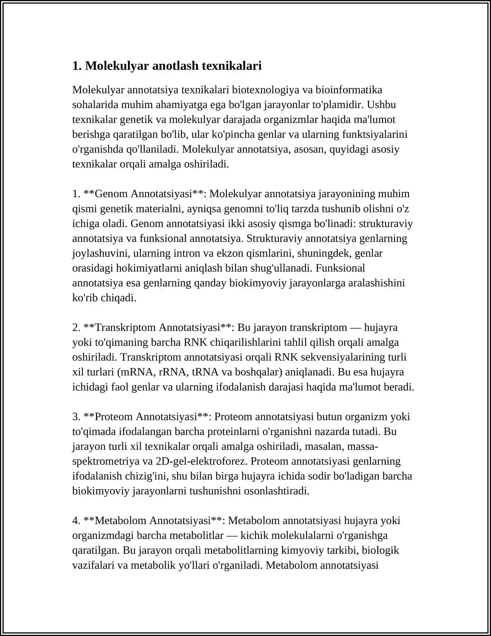 MOLEKULALAR ANOTLASH MOLEKULYAR QATLAMLASH 3