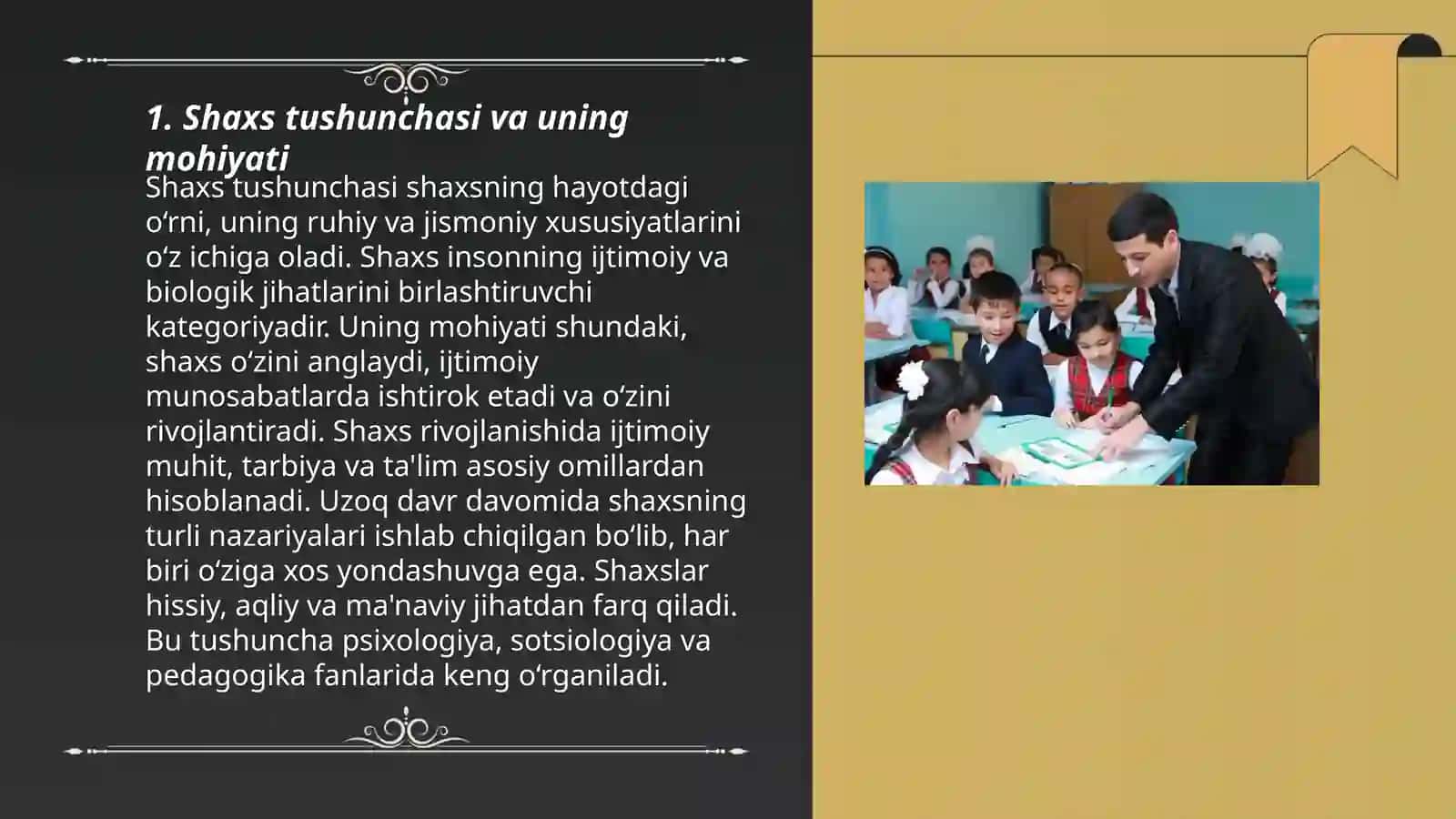 Chet el psixologiyasida shaxs nazariyalari 3