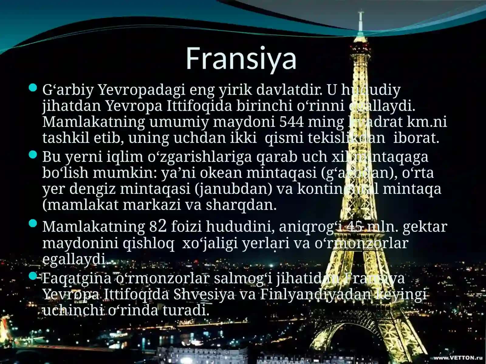 Fransiya respublikasining iqtisodiyoti 3