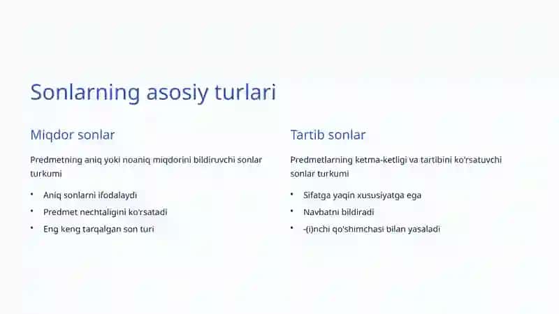 Sonlarning uslubiy xususiyatlari 3