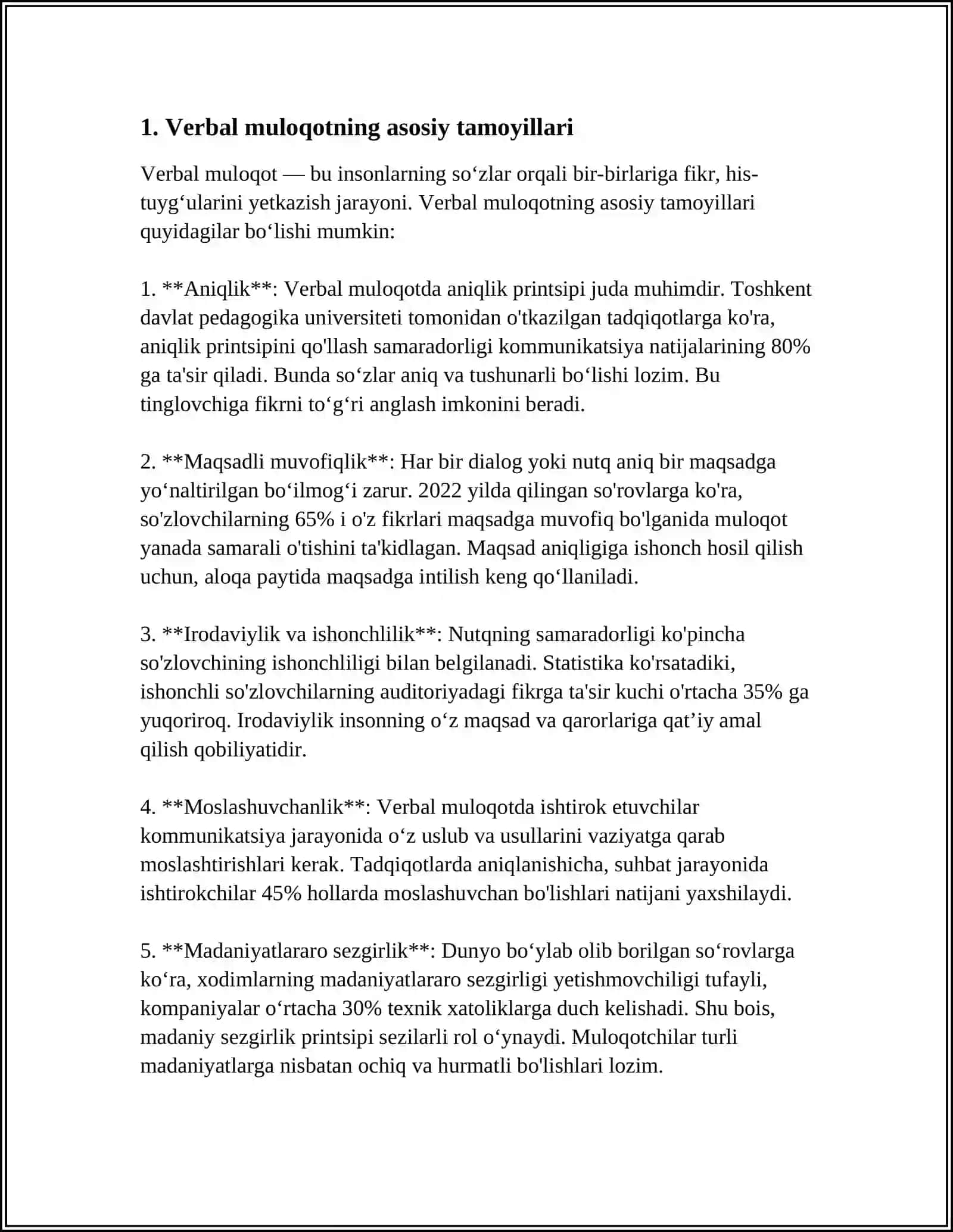 PATSIENT BILAN VERBAL VA NOVERBAL MULOQOT KO'NIKMALARI 3