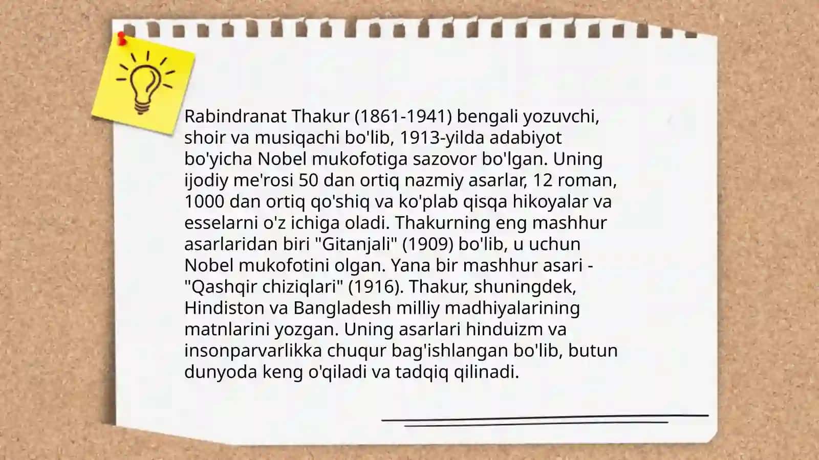 R. Thakur jahon ma'naviyatining yetakchi vakili 3