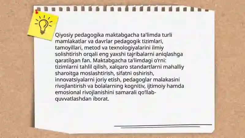 Qiyosiy Pedagogika fanining mazmuni va mohiyati 3