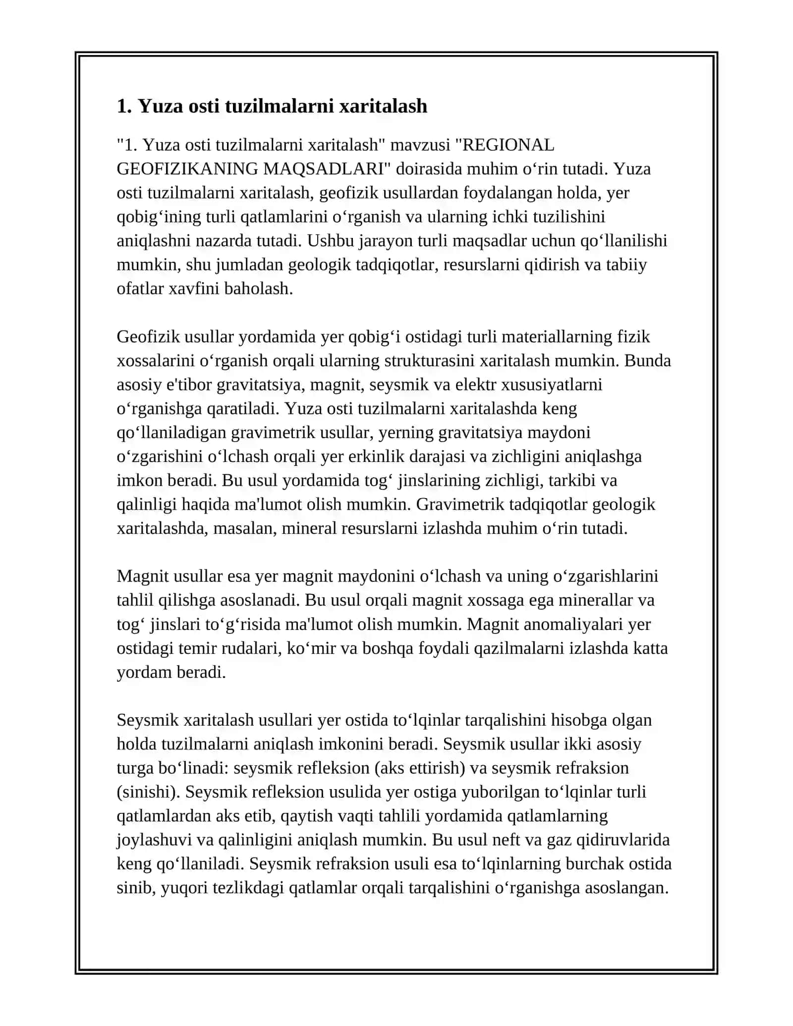 REGIONAL GEOFIZIKANING MAQSADLARI 3