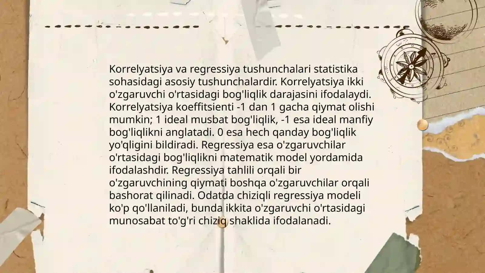 Ijtimoiy-iqtisodiy hodisalar õrtasidagi sabab natija munosabatlarini õrganishda korrelyatsiya va regressiya taxlilidan foydalanish zaruriyati 3