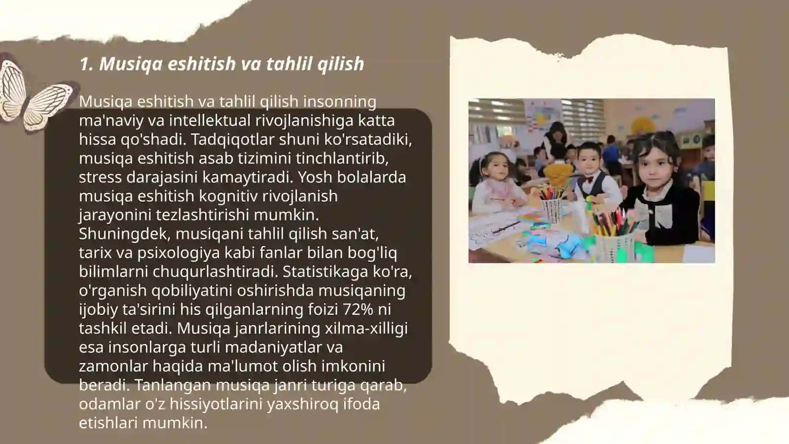 Maktabgacha tayyorlov guruhda musiqa mashg'ulotlari 3