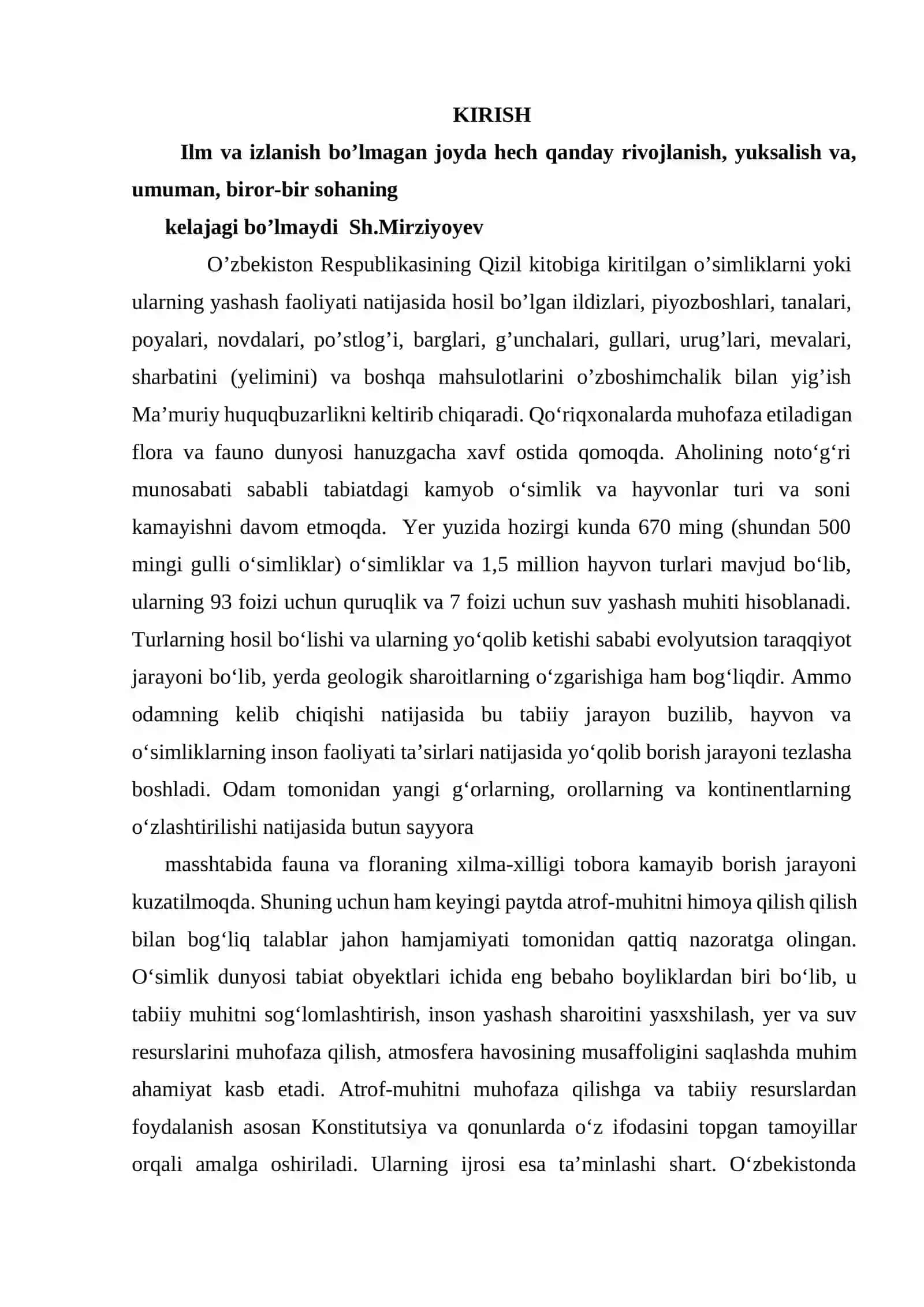 O'zbekiston Respublikasi "qizil kitobi"ga kiritilgan o'simlik vakillari 3