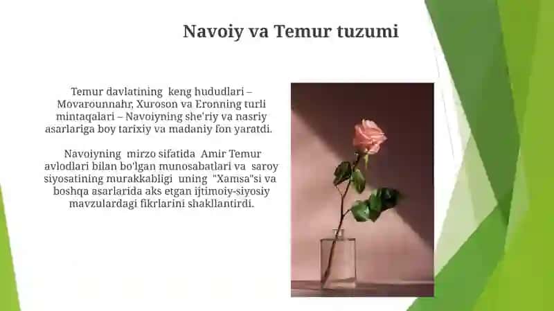 Alisher Navoiyning hayot yõli 3