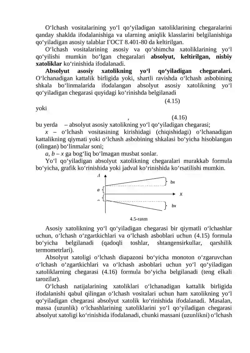 Oʻlchash vositalari 3