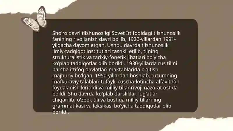 Sho'ro davri tilshunosligi 3