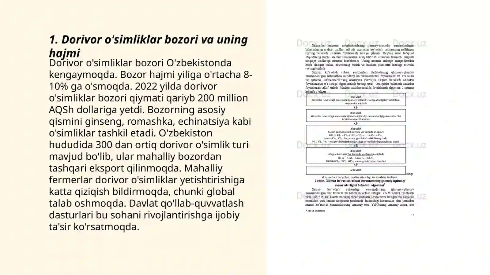 Dorivor o'simliklarni yetishtirishning iqtisodiy samaradorligi 3