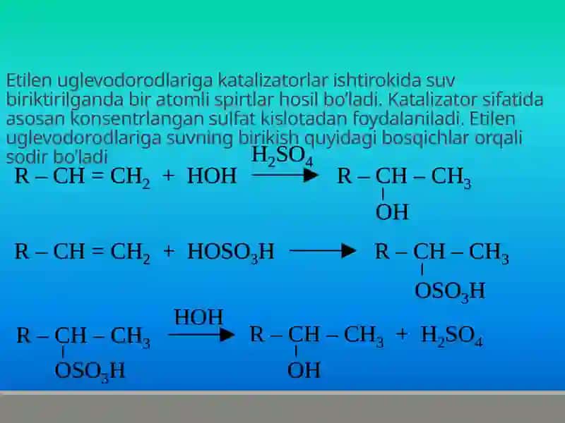 Spirtlarning olinish usullari 3