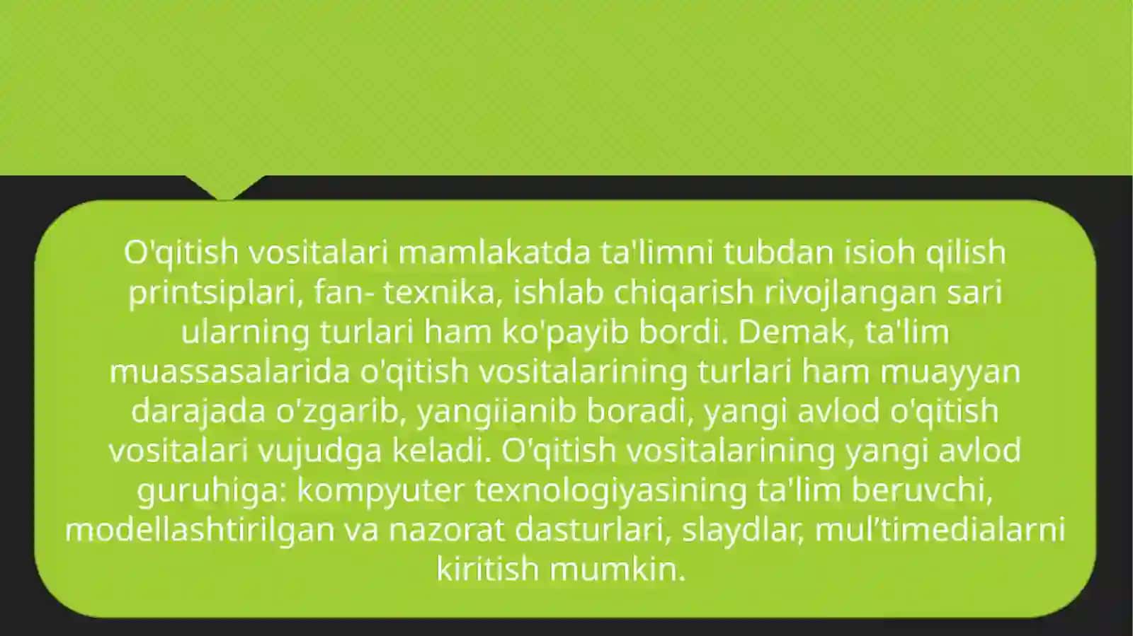 Biologiya darslarida foydalaniladigan slaydlar tayyorlash 3