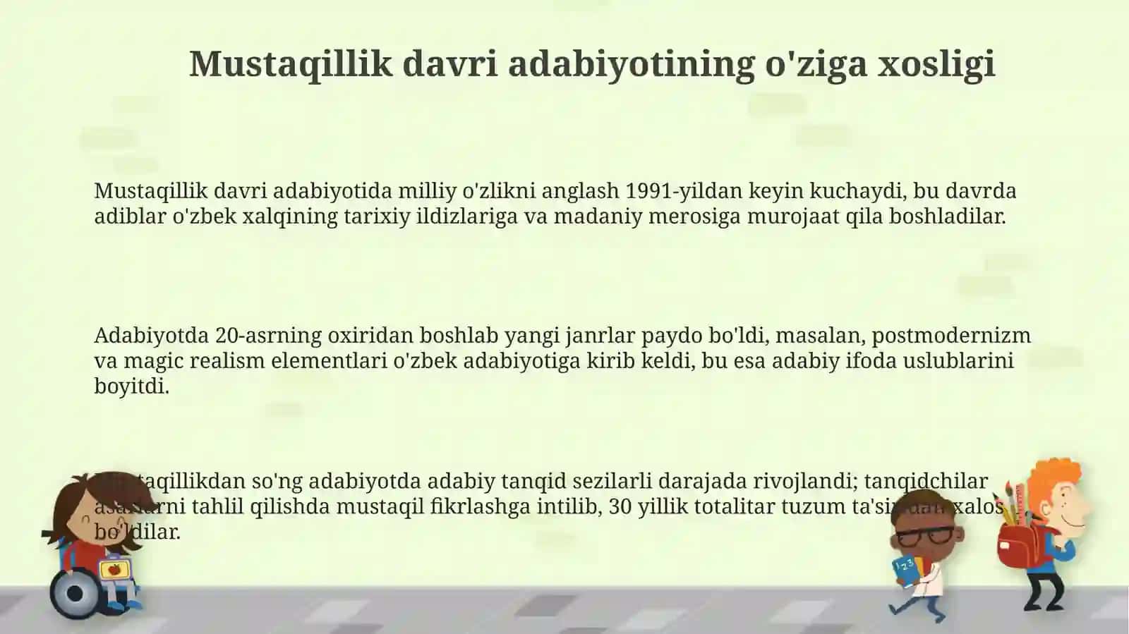 Istiqlolvabugungiadabiy-estetikqarashlar 3