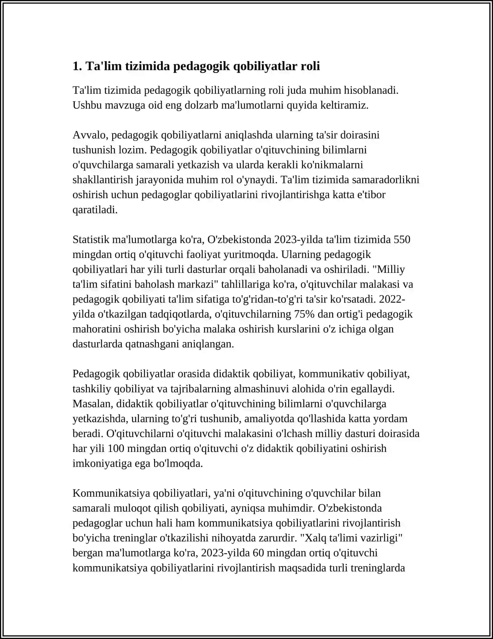 PEDAGOGIK QOBILIYATNI SHAKLLANTIRISH YÓLLARI 3