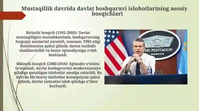 Mustaqillik yillarida davlat boshqaruvi islohotlari 3