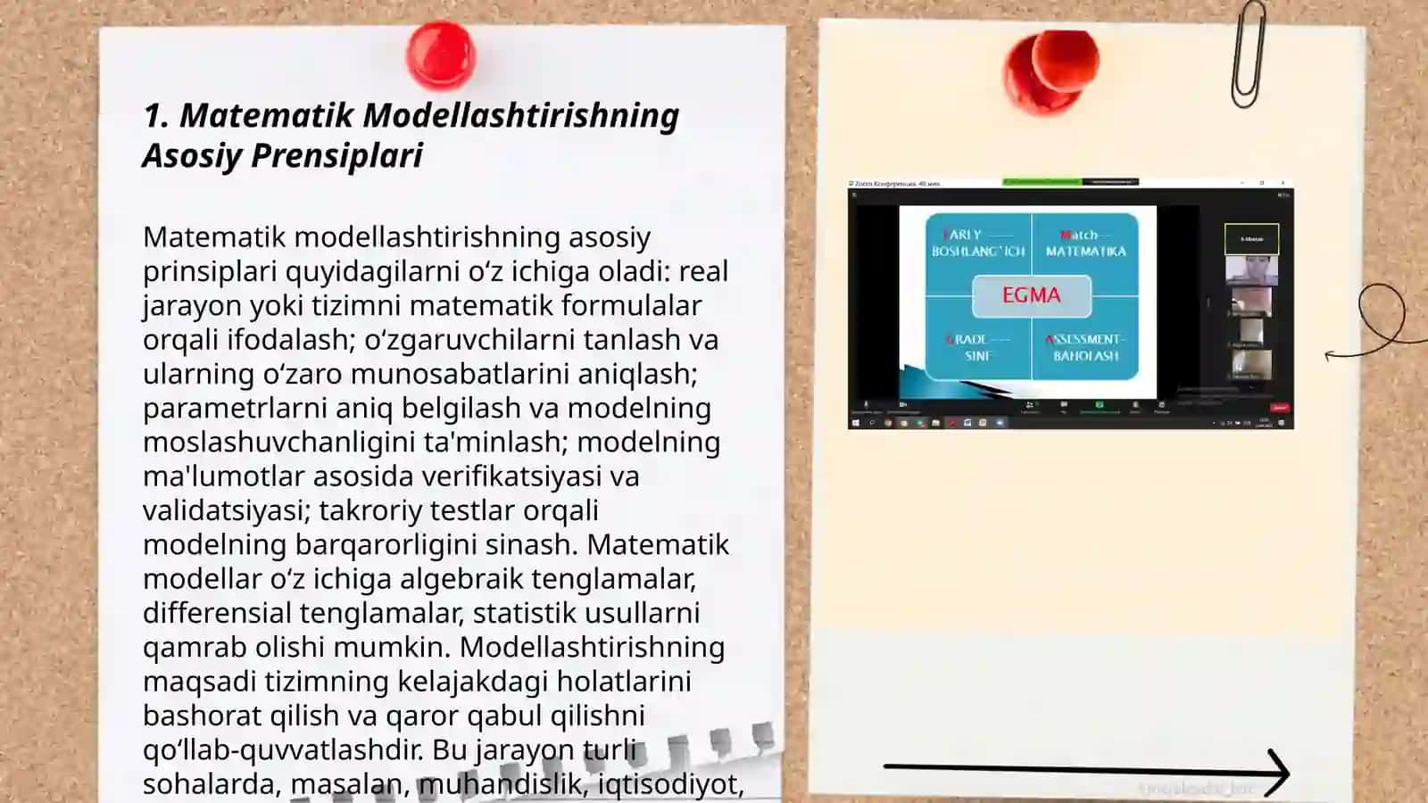 Matematik Modellashtirishning Asosiy Prensiplari 3