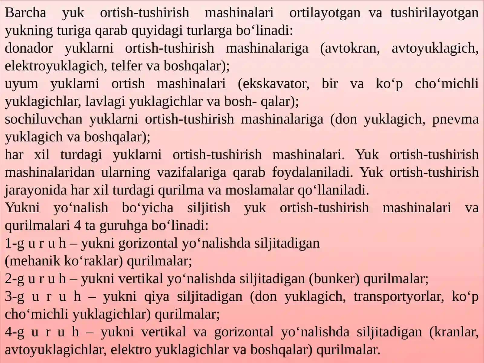 Ortish-tushirish mashinalari 3