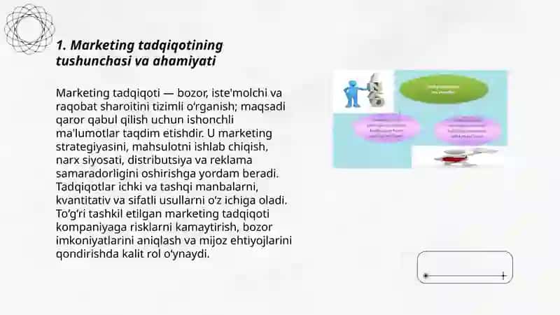 Marketing tadqiqotlari haqida tushuncha uning turlari va usullari 3