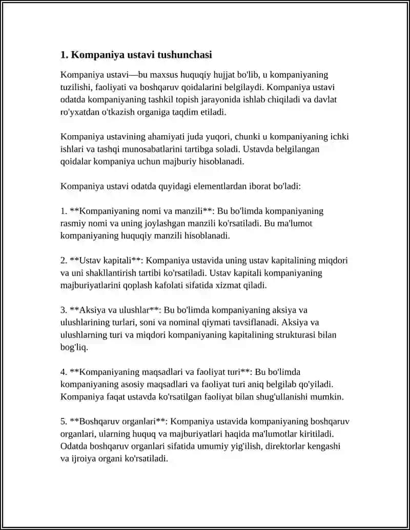 KOMPANIYA USTAVI 3