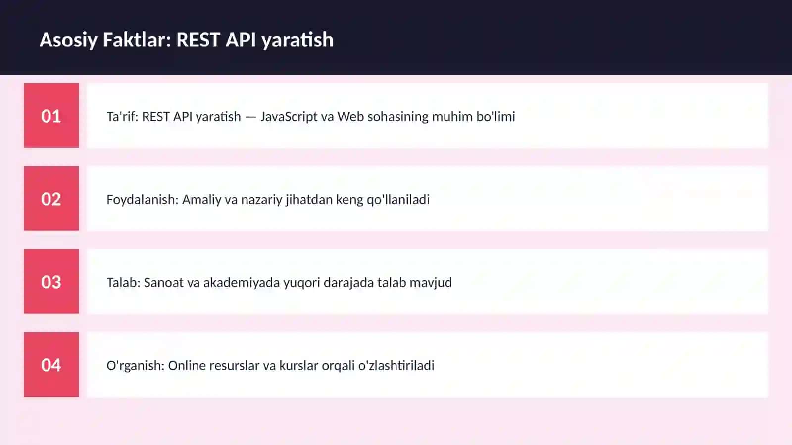 DASTURLASH | JAVASCRIPT VA WEB 3