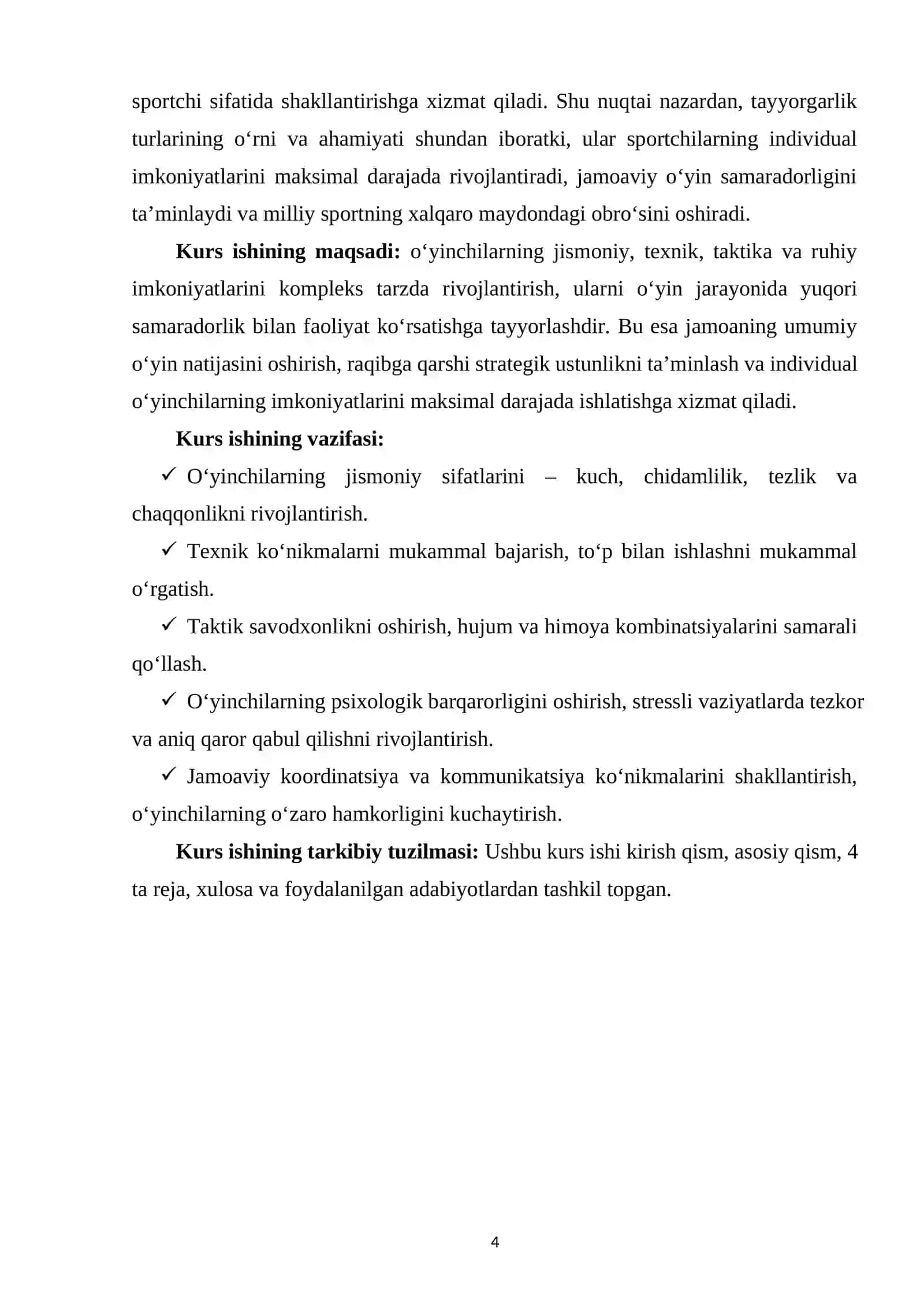Gandbol o‘yinida tayyorgarlik turlarining o‘rni va ahamiyati 3