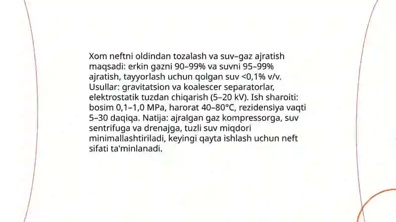 Neft mahsulotlarini qayta ishlash 3