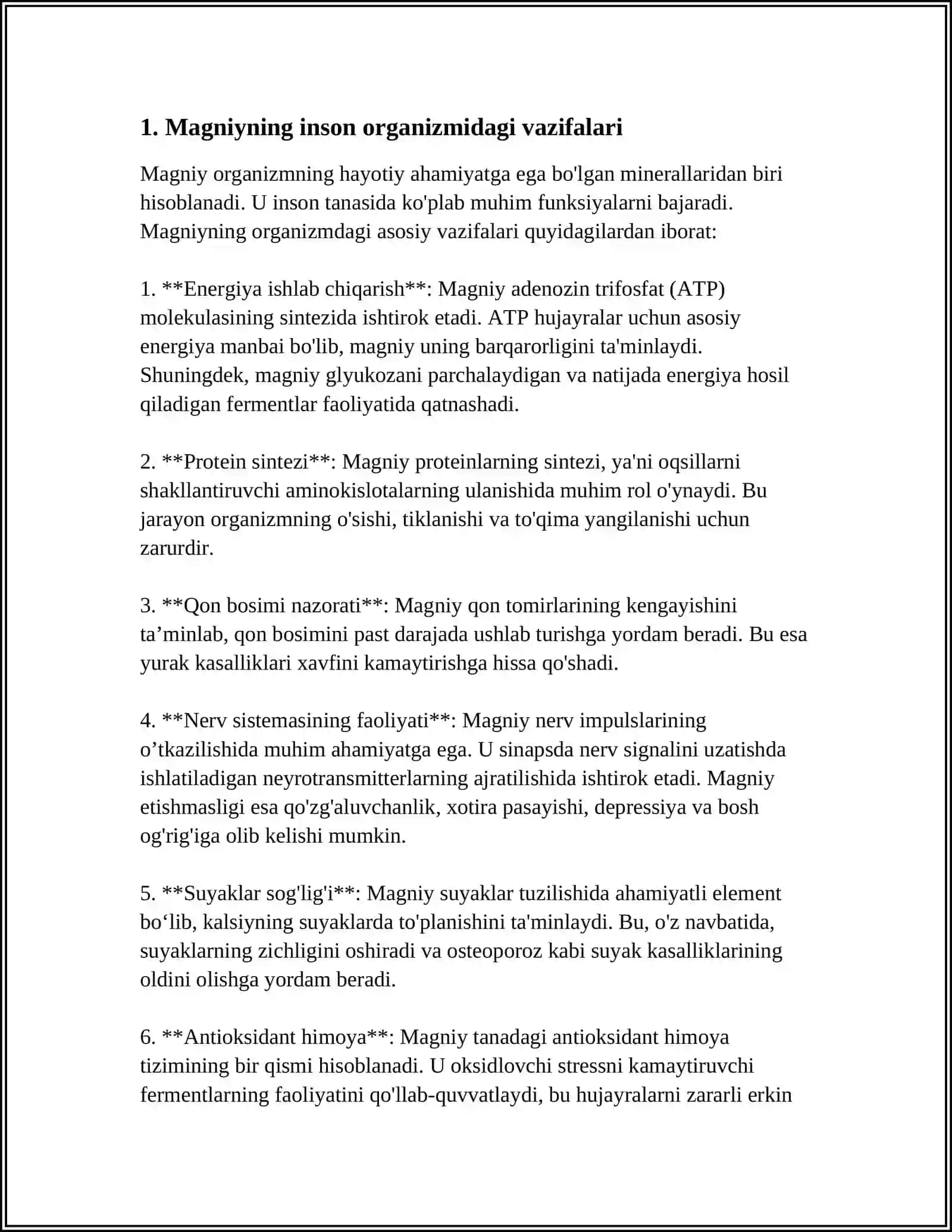MAGNIY VA KALSIYNING INSON ORGANIZMIDAGI AHAMIYATI 3