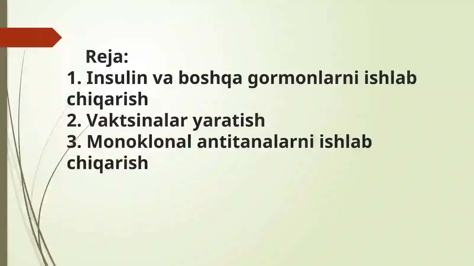 Tibbiyotda DNK rekombinantlarini qoʻllanilishi 3