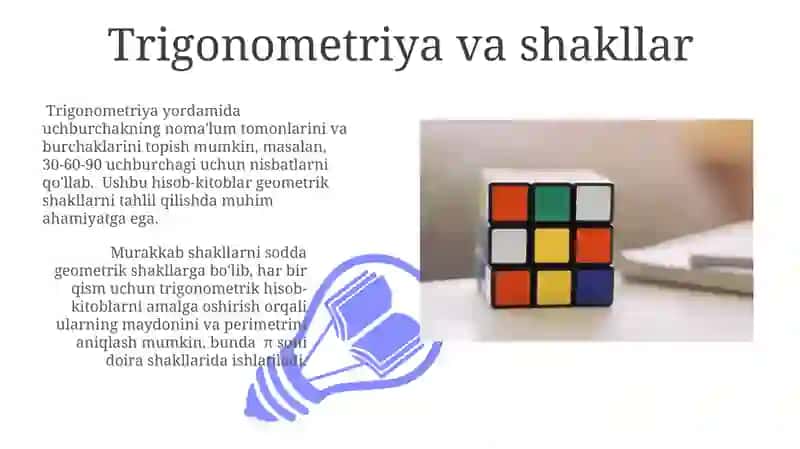 Trigonometriya va shakllar 3