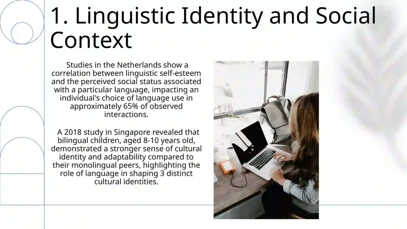 Social and psychological aspects of bilingualism 3