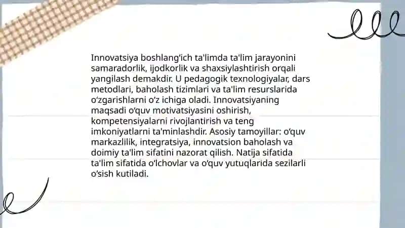 Innovatsiya boshlang‘ich ta'limda ta'lim jarayonini samaradorlik 3