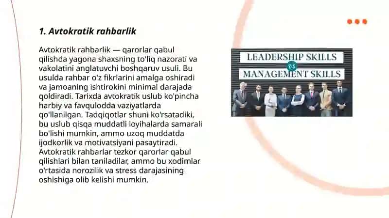 Avtokratik rahbarlik 3