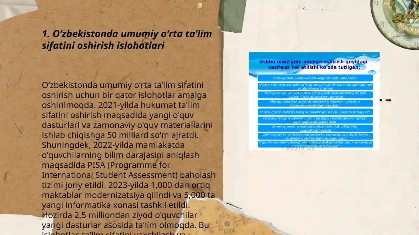 Oʻzbekistonda umumiy oʻrta taʼlim sifatini oshirish islohotlari 3