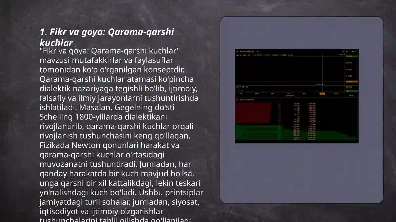 Fikirga qarshi -fikr, goyaga qarshi - goya jaholatga qarshi -ma'rifat 3