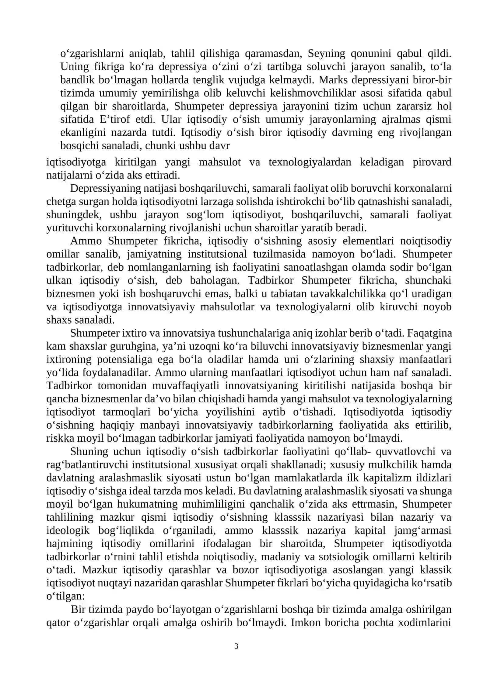 Iqtisodiy o‘sish to‘g‘risidagi nazariyalar 3